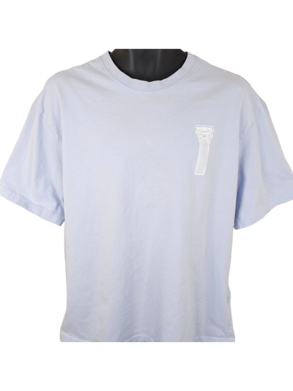 David Michelangelo T Shirt Mens Size Large Blue Relaxed Fit Art Tee - Picture 2 of 7